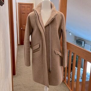 Wool short coat